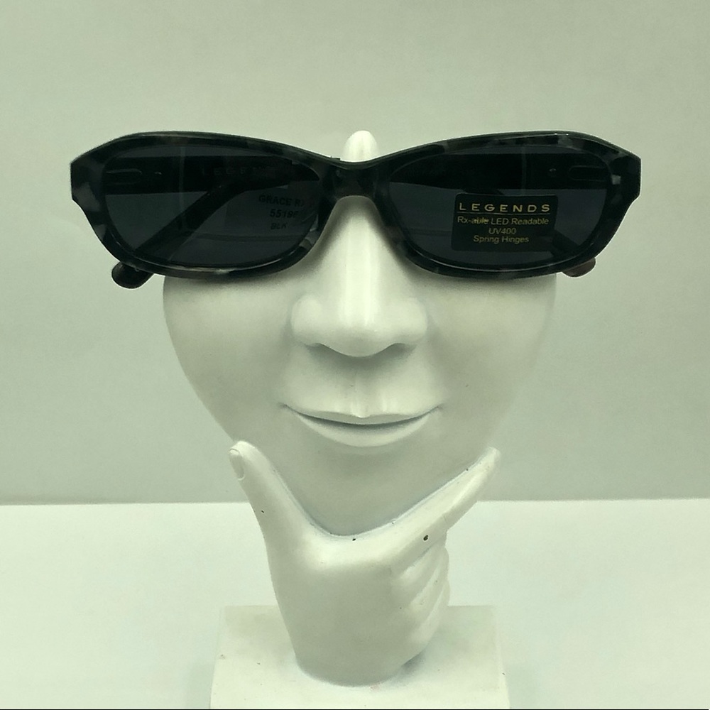 Legends Tortoise Gray Oval Sunglasses Frames